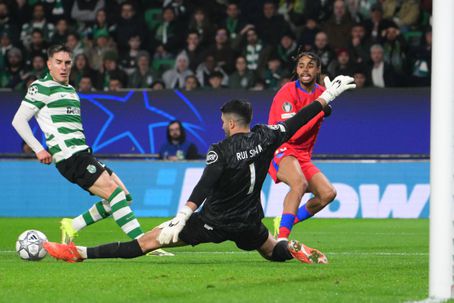 Rui Silva em grande plano na vitória dos leões sobre o PSG - Foto.: IMAGO