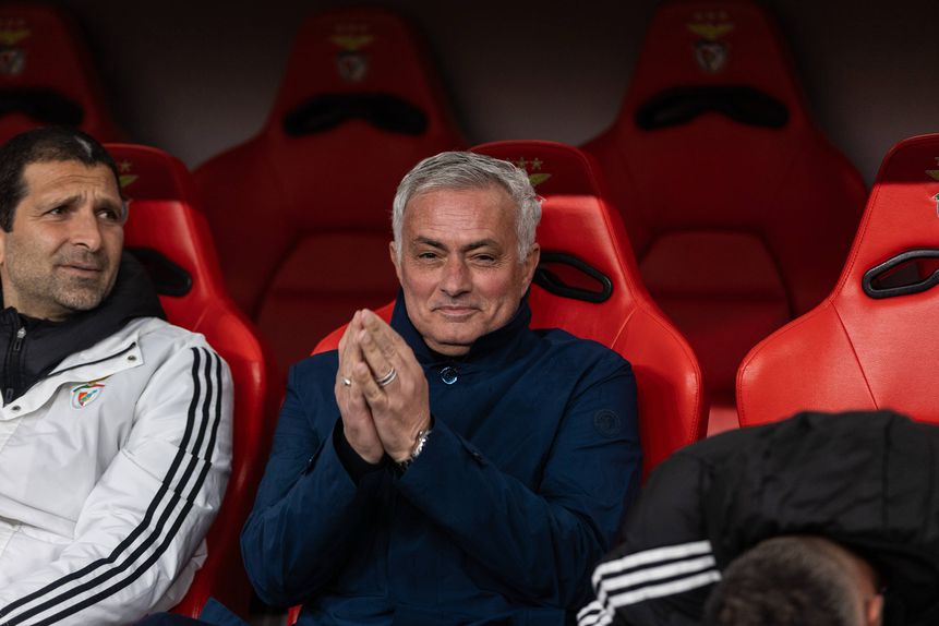 José Mourinho, treinador do Benfica (foto: Imago)