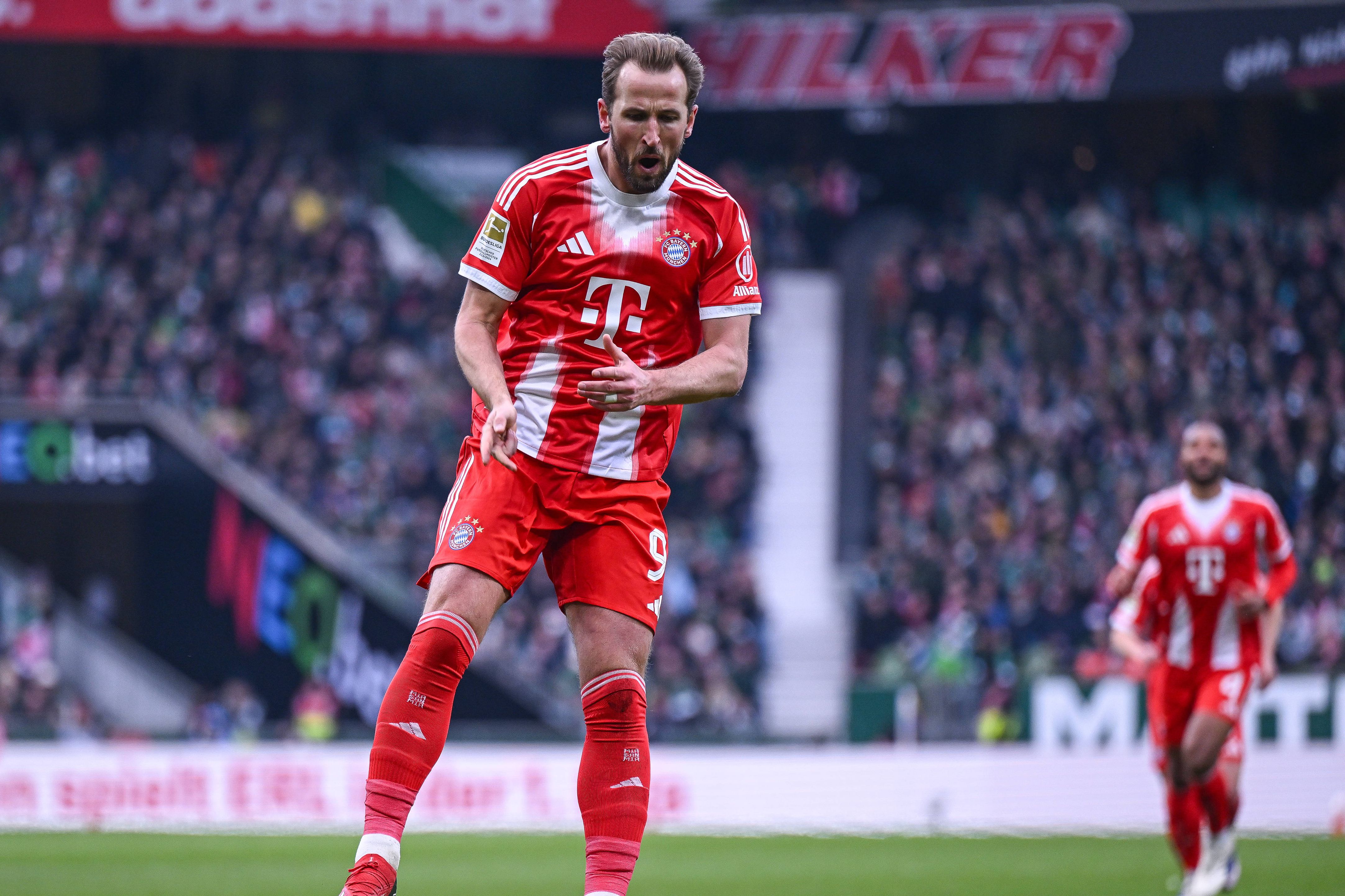 Harry Kane tem números impressionantes no Bayern