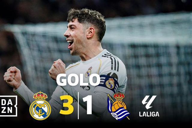 Ex-Benfica assiste para golaço do Real Madrid