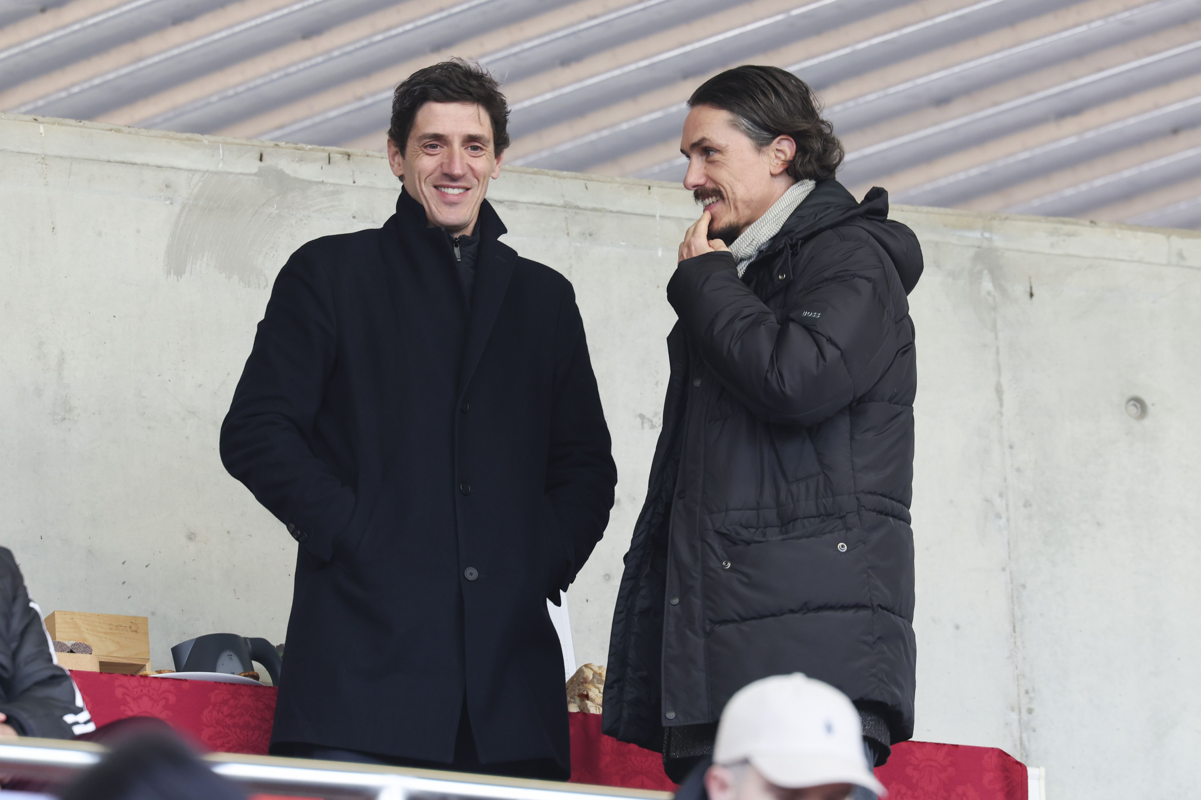 Guilherme Muller e Joaquim Milheiro, respetivamente diretor-geral do Benfica Campus e diretor-técnico para o futebol de formação (foto: SL Benfica)