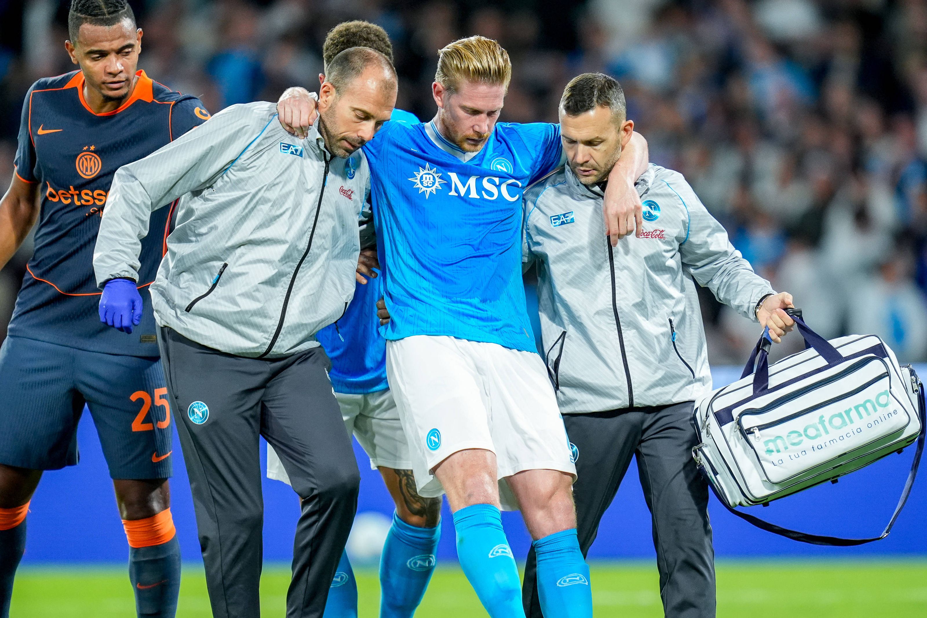 De Bruyne lesionou-se em outubro