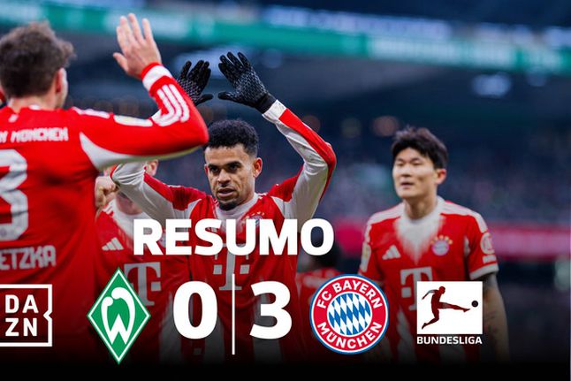 Bayern bate Werder Bremen em tarde memorável de Kane (resumo)