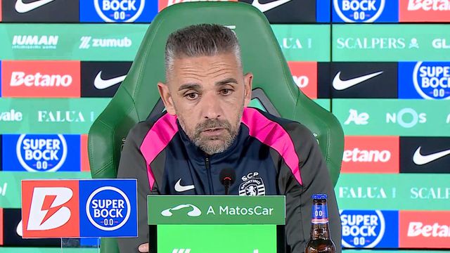 Rui Borges e a perseguição do Benfica: «Olho para a frente»