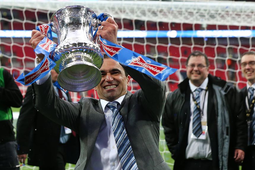 Roberto Martínez venceu Taça de Inglaterra no Wigan frente ao Manchester City