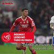 A BOLA em 59 segundos: Benfica e Sporting na Liga Europa e seleção de andebol sonha com Paris
