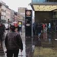 Chuva marca dia em Glasgow antes do Rangers-Benfica