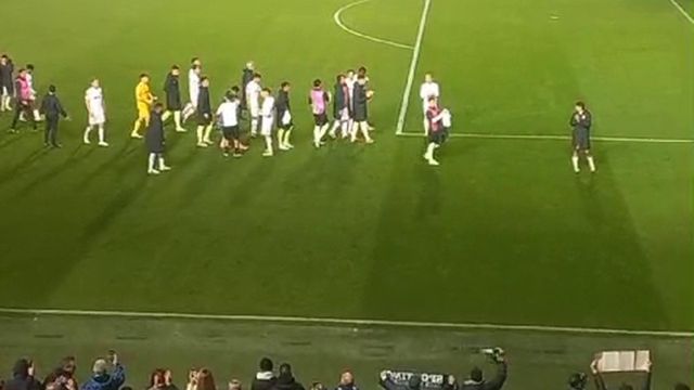 Jogadores do Sporting agradecem apoio dos adeptos