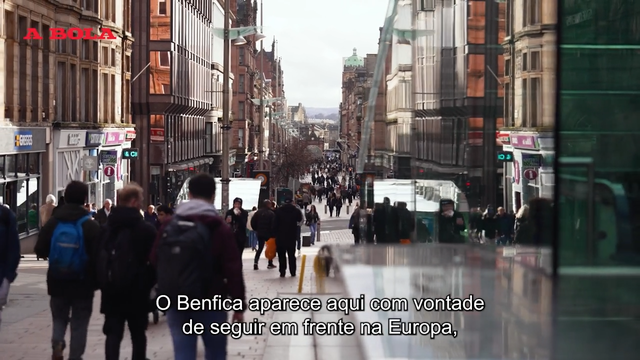 A BOLA em Glasgow para o Rangers-Benfica: até adeptos do Celtic vão puxar pelas águias