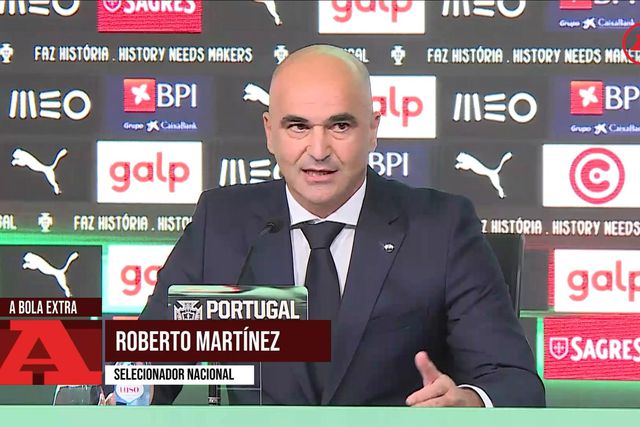 Roberto Martínez explica porque não convocou Tomás Araújo