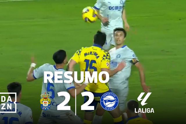 Fábio Silva e Toni Martínez marcam em empate louco entre Las Palmas e Alavés (resumo)
