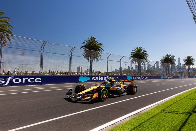 Norris e Leclerc ditam o ritmo no início do GP da Austrália