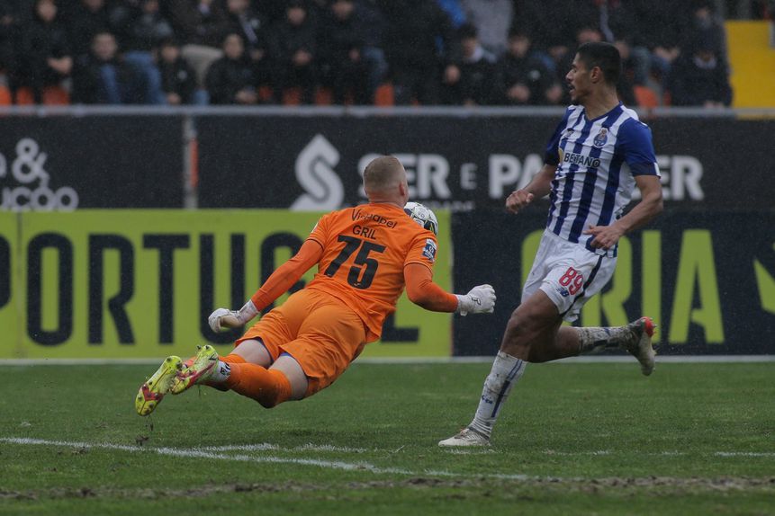 Luís Mota ao serviço da equipa B do FC Porto (Gil Peres/A BOLA)