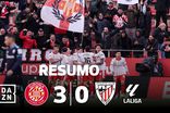 Girona derruba At. Bilbao com 'lei do emprestado' (resumo)