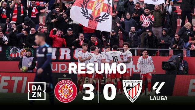 Girona derruba At. Bilbao com 'lei do emprestado' (resumo)
