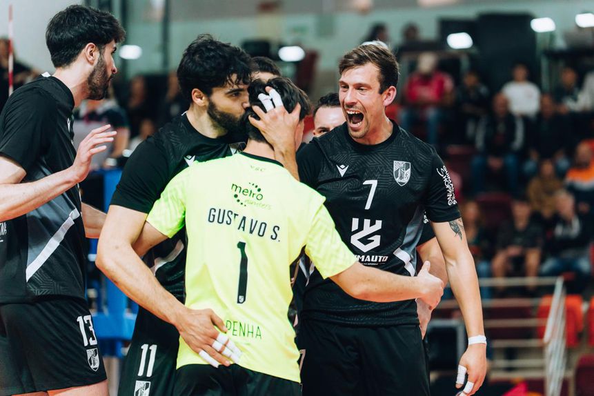 Vitória acreditou até ao fim que podia eliminar Benfica. Foto Diogo Oliveira/FPV