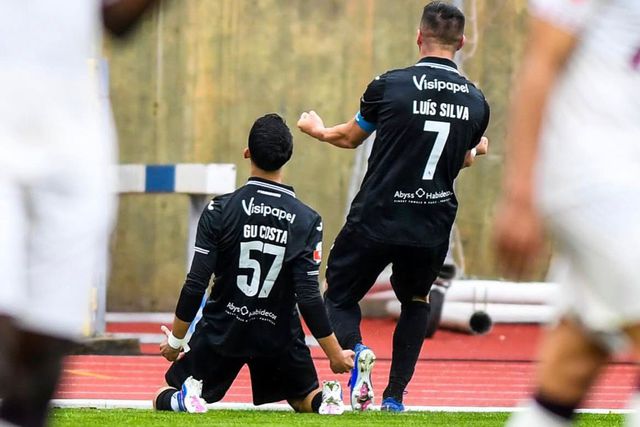 Gustavo Costa marcou o segundo dos beirões - Foto: Liga Portugal
