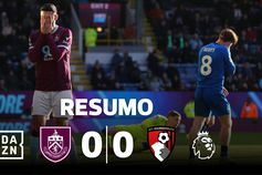 Burnley sem ideias empata e afunda-se na Premier League (resumo)