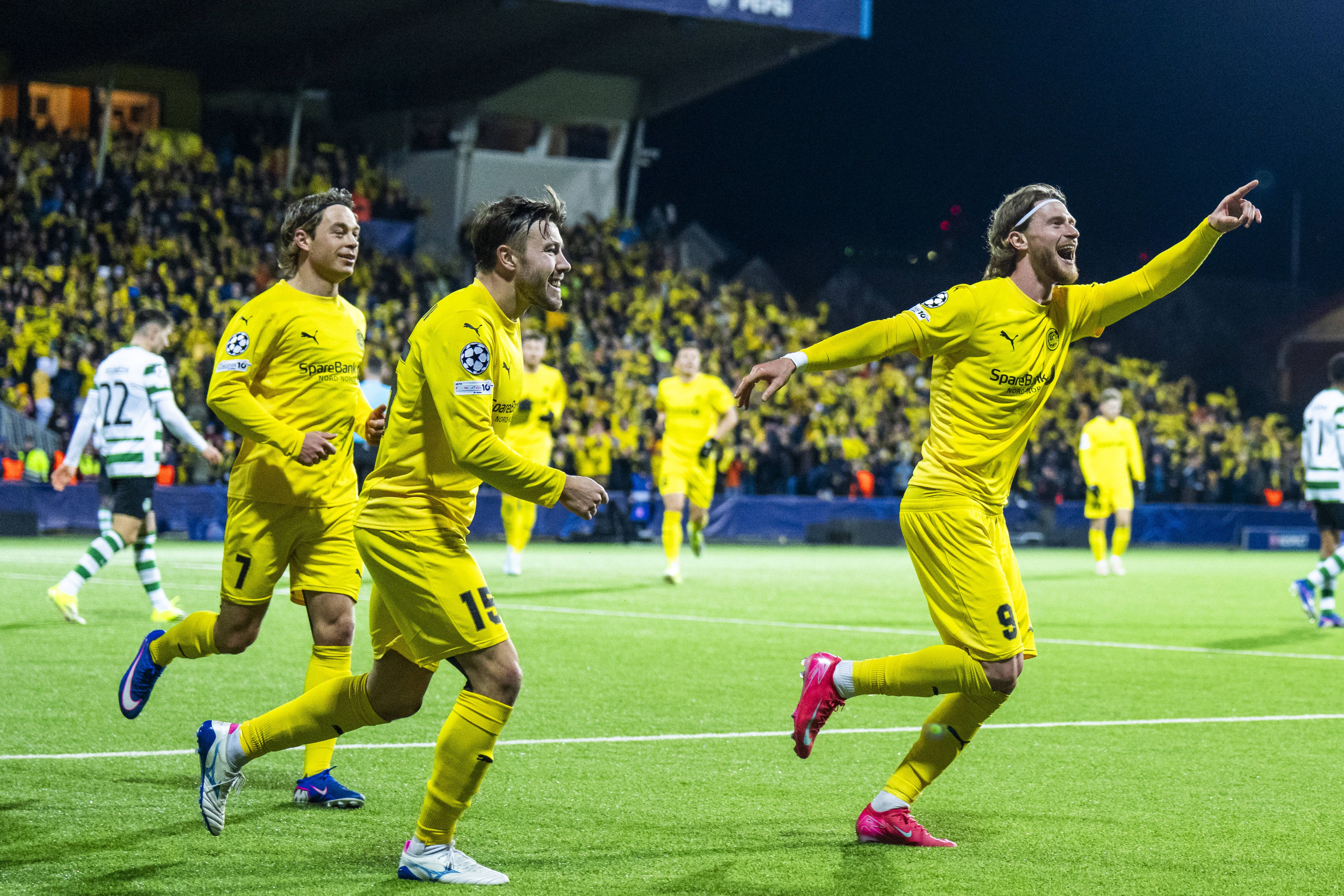 O objetivo do FK Bodo/Glimt é ter sucesso desportivo de forma sustentada — Foto: IMAGO