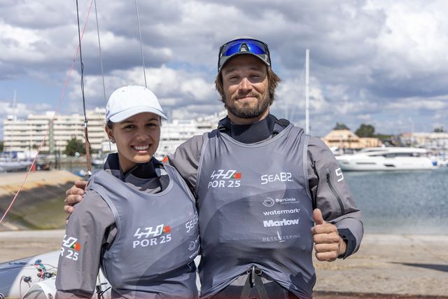 Vela: Portugal à porta do pódio no Europeu de 470