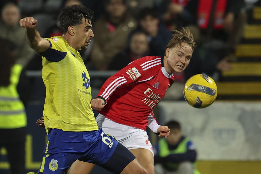 Arouca-Benfica Foto: Paulo Novais/LUSA