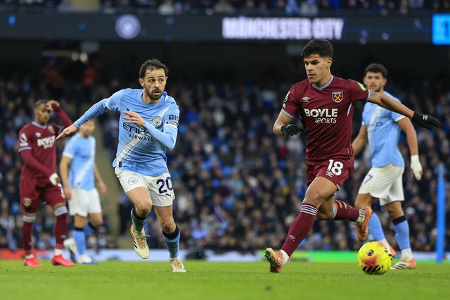 Bernardo Silva e Mateus Fernandes vão ter duelo curioso a meio-campo - FOTO: Imago