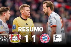 Bayern reduzido a nove salva um ponto em jogo caótico em Leverkusen (resumo)