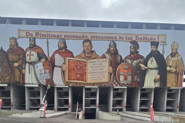 Faixa alude às raízes do clube, dos sócios, dos bracarenses e da própria cidade - Foto: SC Braga