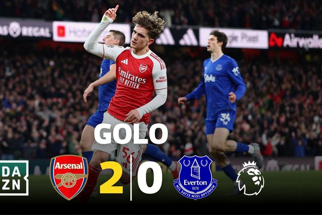 Nasceu uma estrela! Prodígio de 16 anos do Arsenal marca pela primeira vez