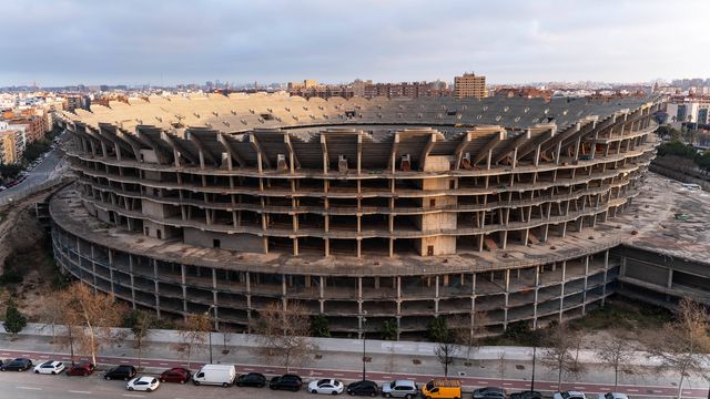 Valência mostra como está a ficar o novo estádio e impressiona