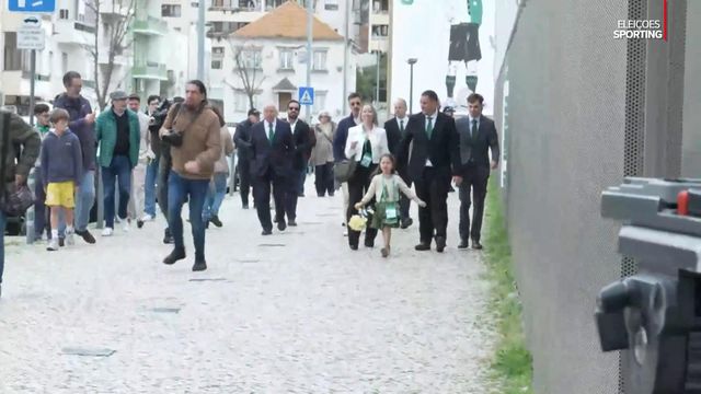 Eis o momento da chegada de Bruno Sá