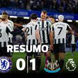 Chelsea vai de mal a pior e o Newcastle aproveita