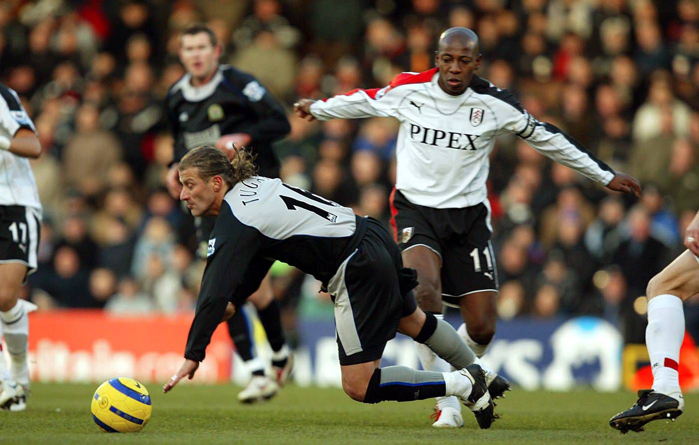 Luís Boa Morte (Arsenal, Southampton, Fulham e West Ham) - 296 jogos. Carreira notável do antigo internacional português na elite do futebol inglês entre 1997 e 2011 - Foto: IMAGO