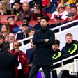 Arteta: «Em qualquer outra liga do mundo estaríamos seis ou oito pontos isolados»