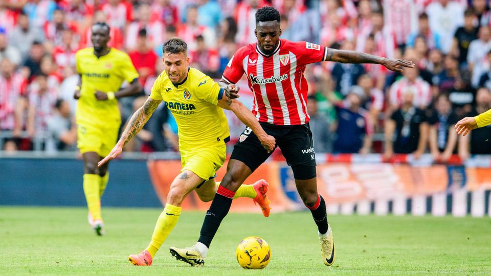 La Liga: Villarreal resgata um empate em Bilbau com Gonçalo Guedes em campo
