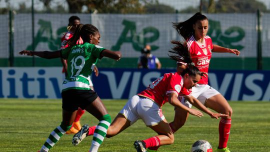 Sporting - Benfica: leoas relançam o campeonato feminino