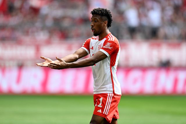 Kingsley Coman não é campeão pela primeira vez na sua carreira