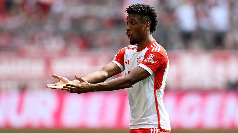 Kingsley Coman não é campeão pela primeira vez na sua carreira