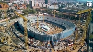 Barcelona mostra como está o Camp Nou