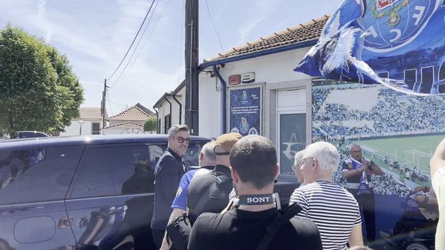 A receção a Pinto da Costa na Casa do FC Porto de Argoncilhe