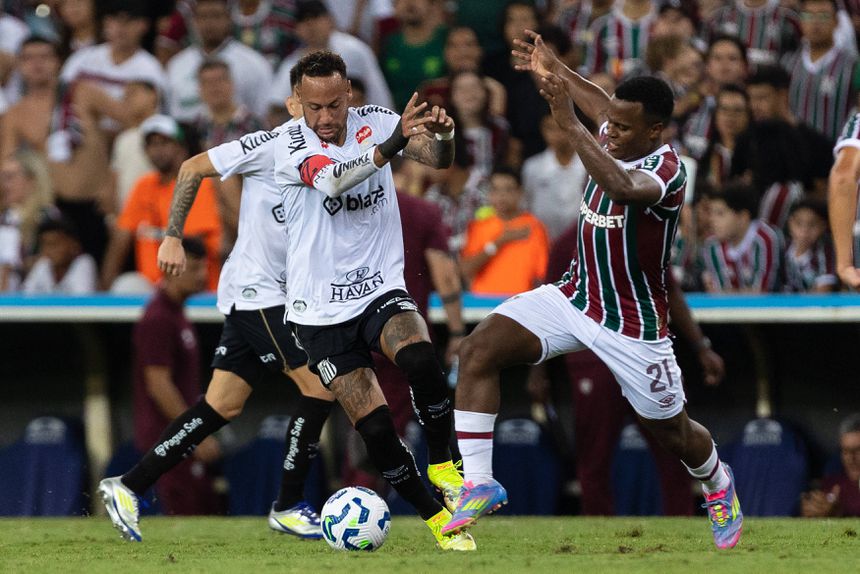 Neymar estreou-se no Brasileirão à terceira jornada