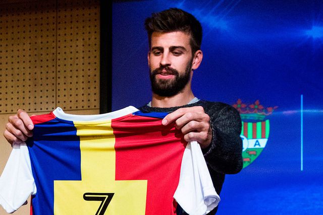 Gerard Piqué, proprietário do FC Andorra