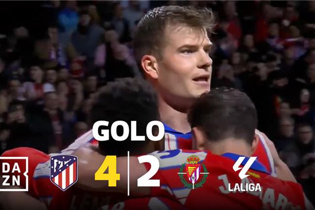 Sorloth garante triunfo do Atlético Madrid frente ao último classificado (vídeo)