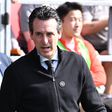 Unai Emery, treinador do Aston Villa, em casa do Southampton