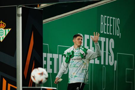 Sergi Altimira, médio espanhol de 24 anos, tem esta temporada 38 jogos pelo Betis, marcou dois golos e fez outras tantas assistências - Foto: IMAGO