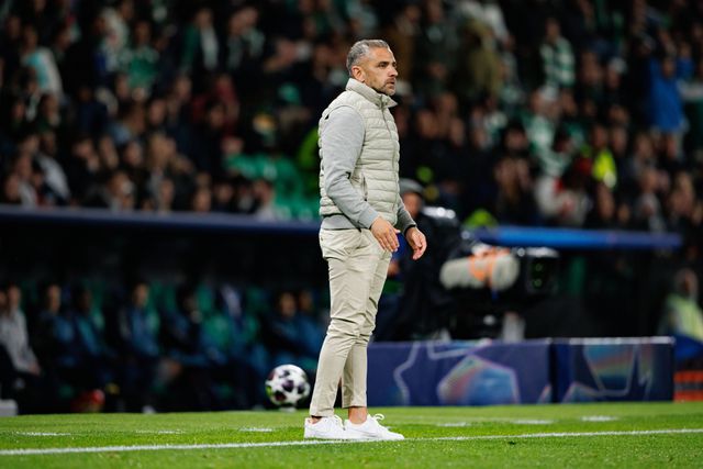 Rui Borges, treinador do Sporting