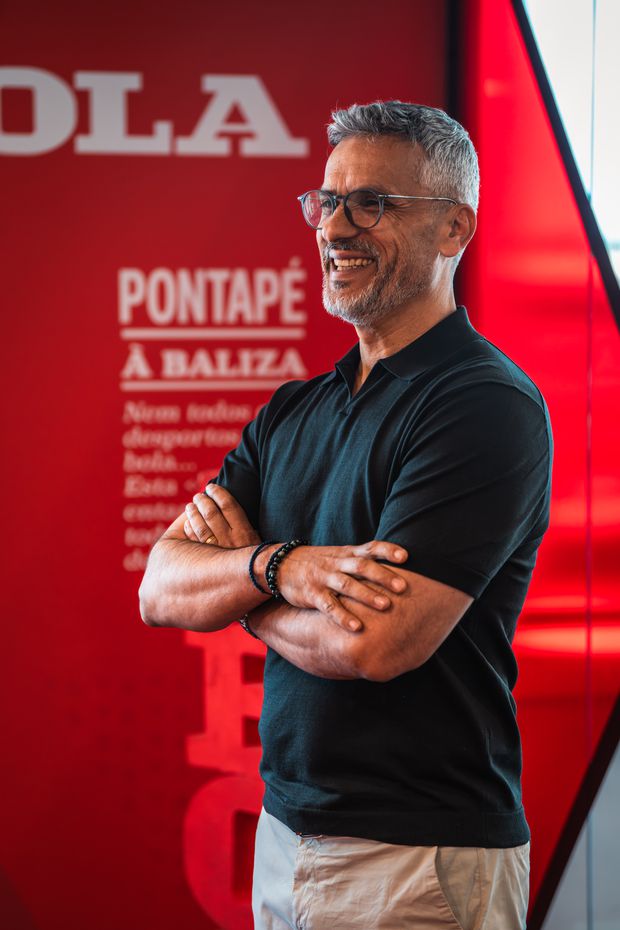 Armando Evangelista em entrevista a A BOLA - Foto: Maycon Quiozini