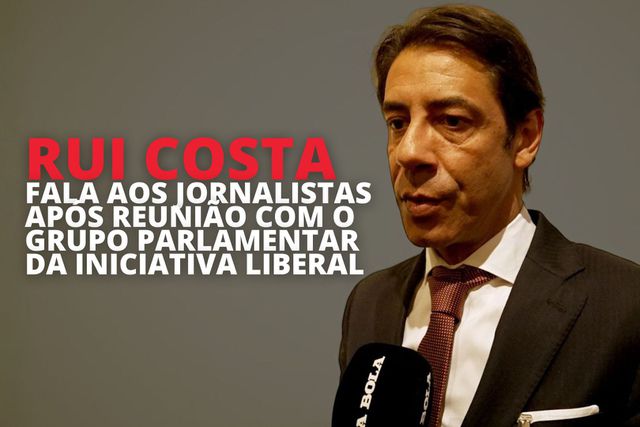 EM DIRETO: Rui Costa fala aos jornalistas à saída do Parlamento