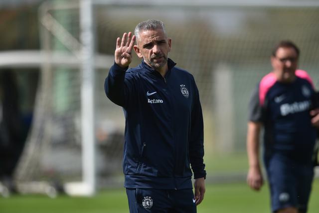 Rui Borges quer meter o Sporting entre os quatro melhores da Europa - Foto: MIGUEL NUNES