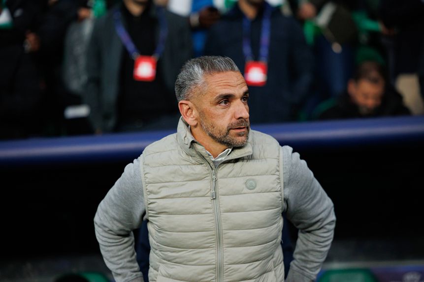 Rui Borges, treinador do Sporting